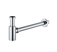 Bradfords Modern Bottle Trap inc. Extension & Flange - Chrome