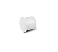 Bradfords Polypipe Waste Push Fit Socket Plug 32mm - White - WP29W