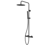 Bradfords Shower Column Mixer - Matt Black