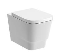 Bradfords Stour Wall Hung WC & Soft Close Seat White