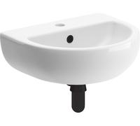 Bradfords Totnes 1TH Cloakroom Basin & Black Bottle Trap 450 x 400mm