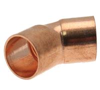 Bradfords Trade End Feed Elbow 45deg WRAS 42mm
