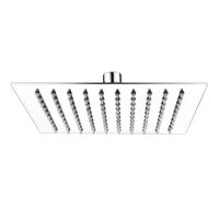 Bradfords Ultra Slim Square Showerhead 200mm Stainless Steel