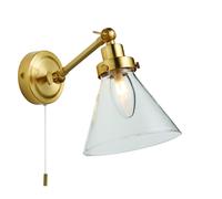 Bradfords Wilton Wall Light - Brushed Brass