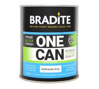 Bradite One Can All Surface Primer Sealer & Topcoat Matt Anthracite Grey 1L