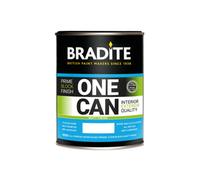 Bradite One Can Matt Multi-Surface Primer And Finish (Oc63) 1L - White