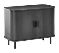 Beliani Cabinet BRADLEY Black, Black