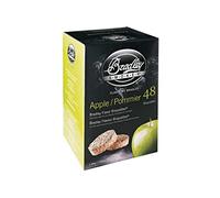 Bradley Smoker 220221-SSI Apple Bisquettes (Pack of 48), Multi-Coloured