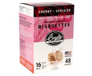 Bradley Smoker Bisquettes Smoking Chips 48 pcs. - Cherry