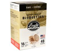 Bradley Smoker Bisquettes Smoking Chips 48 pcs. - Oak