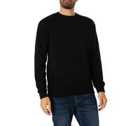 JACK & JONES Mens Jjebradley Crew Noos Sweater, Black, XXL UK