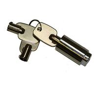Bradley Trailer Hitch lock, Barrel Lock for Bradley Coupling, Integral, Maypole