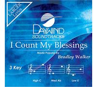 Bradley Walker - I Count My Blessings [Accompaniment/Performance Track]