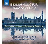 Bradley:Wilson - English Music For Viola/ Piano