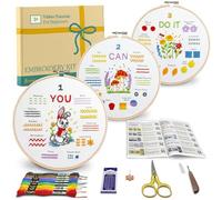 Bradove Hand Embroidery Kit for Beginners
