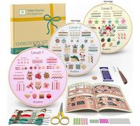 Bradove Hand Embroidery Kit for Beginners