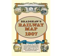 Bradshaw's Railway Folded Map 1907