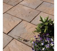 Bradstone Ashbourne York Brown Reconstituted Stone Paving Set, 9.72M² Pack Of 48