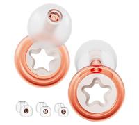 Bradwigson Noise Cancelling Ear Plugs for Sleeping, Transparent Ring, Hearing Protection, Noise Cancelling and Washable, 3 Pairs S-L Earplugs, -26dB, Sleep Earplugs for Work, Travel,