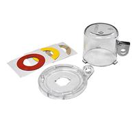 Brady 139793 16mm Push Button Lockout Device, Standard, Transparent, 63.5mm x 50.80mm x 64mm x 63.5mm