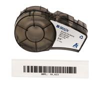 Brady Polyester Tape for BMP21-PLUS; BMP21-LAB; BMP21, 19.05 mm x 6.40 m, Black on White