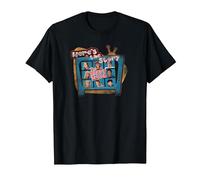 Brady Bunch Here's The Story T-Shirt, Men, Black, 6X-Large