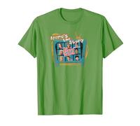 Brady Bunch Here's The Story T-Shirt, Men, Grass Green, 3X-Large