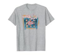 Brady Bunch Here's The Story T-Shirt, Men, Heather Grey, Large