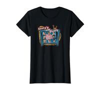 Brady Bunch Here's The Story T-Shirt, Women, Black, X-Small