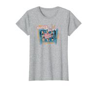 Brady Bunch Here's The Story T-Shirt, Women, Heather Grey, X-Small