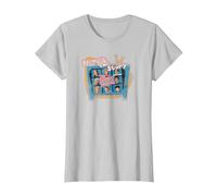 Brady Bunch Here's The Story T-Shirt, Women, Silver Grey, XX-Large