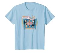 Brady Bunch Here's The Story T-Shirt, Youth, Baby Blue, Medium