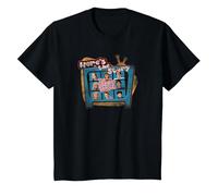 Brady Bunch Here's The Story T-Shirt, Youth, Black, X-Small