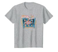 Brady Bunch Here's The Story T-Shirt, Youth, Heather Grey, 3T