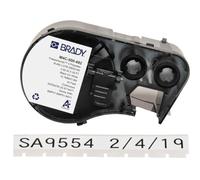 Brady FreezerBondz™ Polyester Label Tape for Label Printer BMP41/BMP51/BMP53/M511 - Self Adhesive Printer Labels - Black on White (12,70 mm (W) x 7,62 m (L)) - M4C-500-492