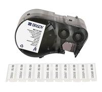 Brady FreezerBondz™ Polyester Pre-Sized Labels for Label Printer BMP51/BMP53/M511-360 Self Adhesive Printer Labels - Black on White (31,75 mm (W) x 9,53 mm (H)) - M5-112-492