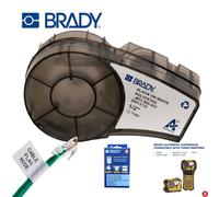 Brady Label Printer Labelling PermaSleeve Wire Marker Sleeves Black On White