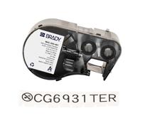 Brady Label Tape for Label Printers M410, M510 & M511 - Self-Adhesive Industrial Labels - Black on White (12,7 mm x 7.62 m m) - M4C-500-461
