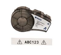 BRADY label tape M21-500-595-WT for M211 and M210 Vinyl Labels; 12.7mm x 6.4m