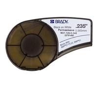 Brady M21-125-C-342 Black on White 2.1m x 5.96mm
