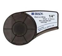 Brady M21-250-595-WT Black on White 6.4m x 6.35mm