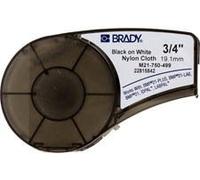 Brady M21-750-499 Black on White 4.87m x 19.05mm