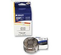 BRADY - M21-750-499 - LABEL, NYLON CLOTH, WHT, 19.05MM, 4.87M