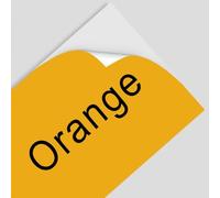 Brady M21-750-595 191mm White/Orange/Red Label Cartridge Compatible With BMP21-LAB BMP21-PLUS Printers(Black on Orange)