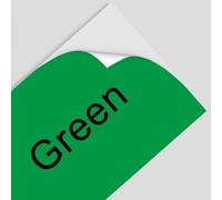 Brady M21-750-595 191mm White/Orange/Red Label Cartridge Compatible With BMP21-LAB BMP21-PLUS Printers(Black on Green)