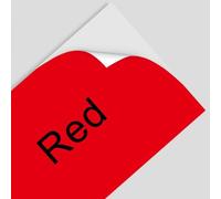 Brady M21-750-595 191mm White/Orange/Red Label Cartridge Compatible With BMP21-LAB BMP21-PLUS Printers(Black on Red)