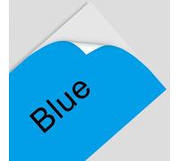 Brady M21-750-595 191mm White/Orange/Red Label Cartridge Compatible With BMP21-LAB BMP21-PLUS Printers(Black on Blue)