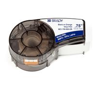 Brady M21-750-595-OR Black on Orange 6.4m x 19.05mm