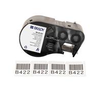 Brady M4-49-422 printer label Black. White Self-adhesive printer label