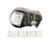 Brady M4-49-427 printer label Black. White Self-adhesive printer label